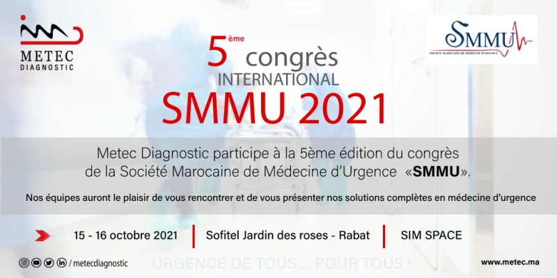 Participation Metec Diagnostic à la 5ème édition du congrès SMMU 2021